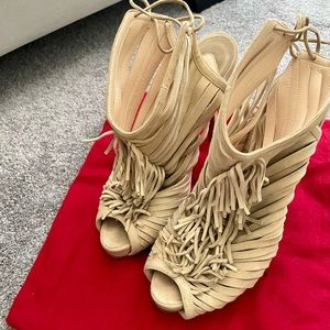 Christian Louboutin Deva Nude Sandals